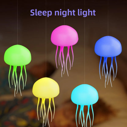 Voice-Controlled Jellyfish Lamp with Color Gradient