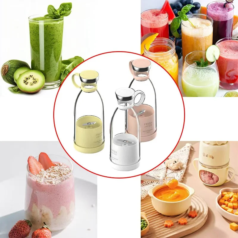 Portable Electric Juicer Blender