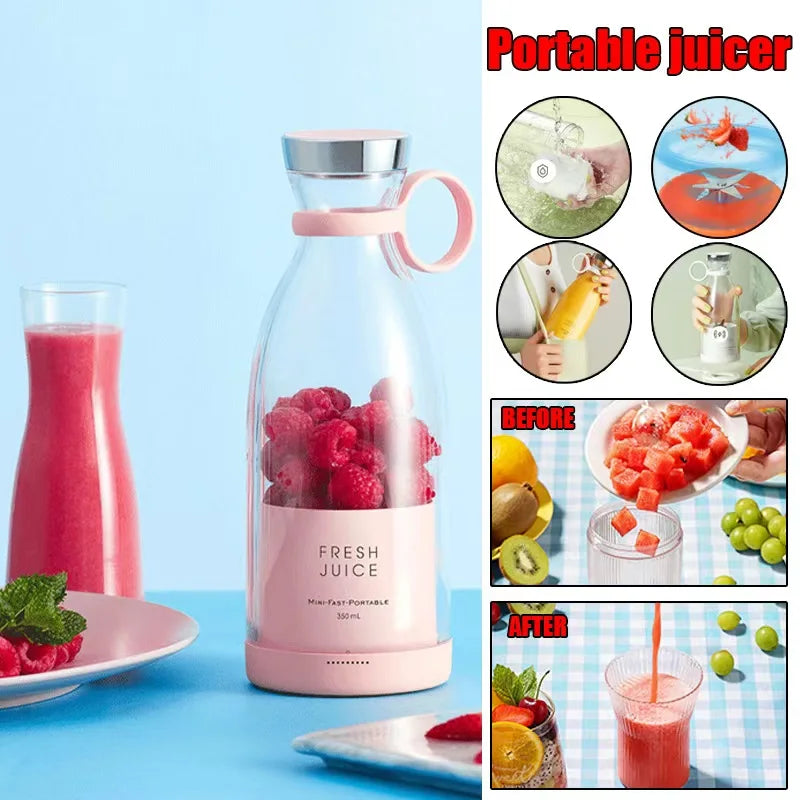Portable Electric Juicer Blender