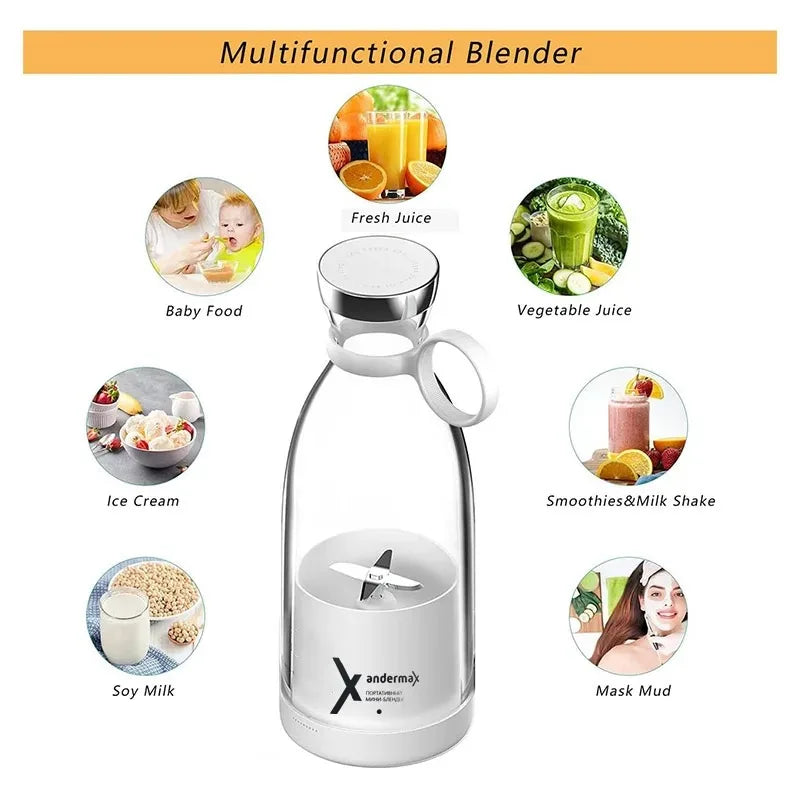 Portable Electric Juicer Blender